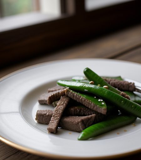 Cathe's Beef & Snow Peas recipe image