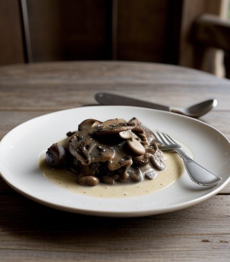 Cathe's Burgundy-Mushroom Gravy recipe image