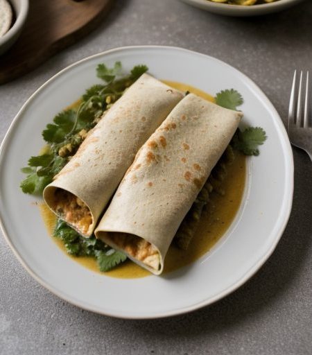 Cathe's Green Enchiladas recipe image