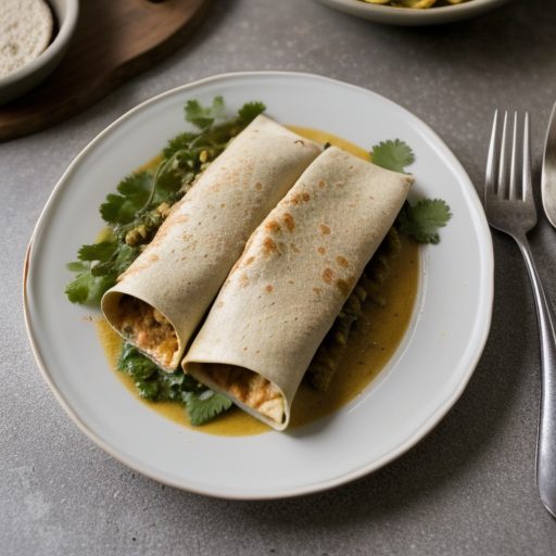 Cathe's Green Enchiladas recipe image