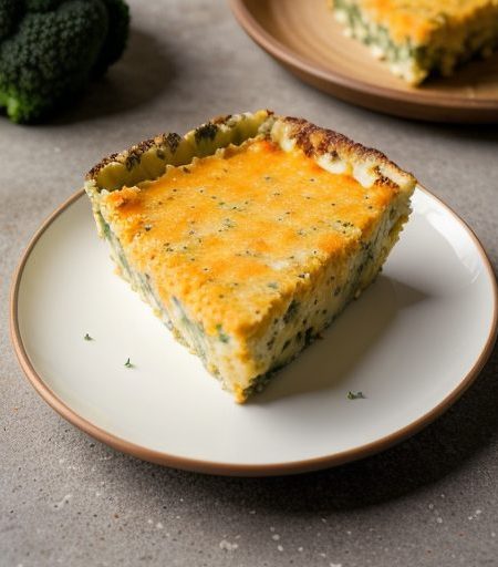 Cauliflower-Broccoli "Cheese" Bake recipe image