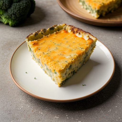 Cauliflower-Broccoli "Cheese" Bake recipe image