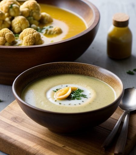 Cauliflower & Ginger Soup recipe image