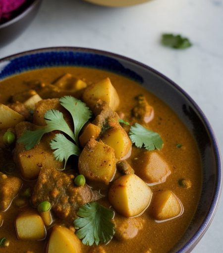 Cauliflower & Potato Curry recipe image