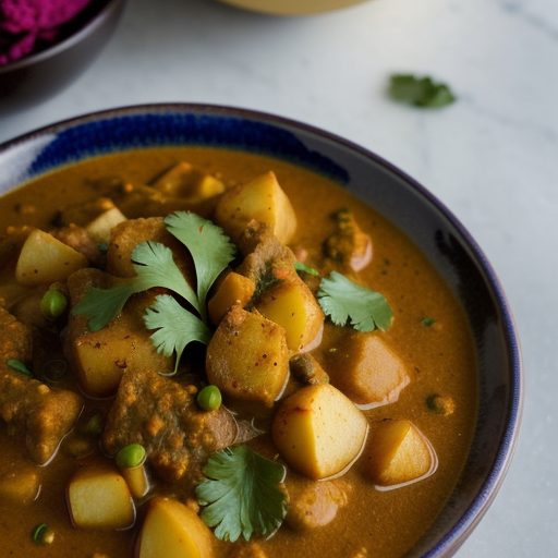 Cauliflower & Potato Curry recipe image