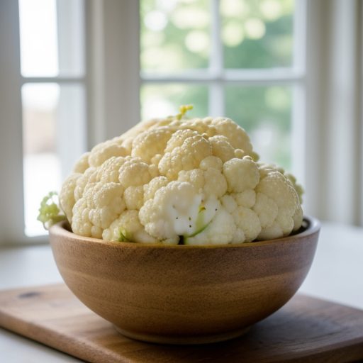 Cauliflower With Mustard Sauce recipe image