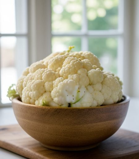 Cauliflower With Mustard Sauce recipe image