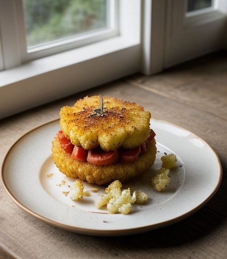 Cauliflower With Onion & Tomato recipe image