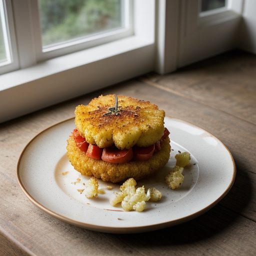 Cauliflower With Onion & Tomato recipe image