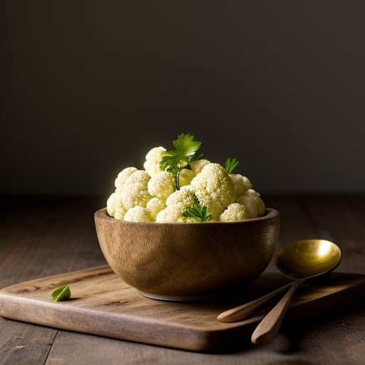 Cauliflower With Vinegar Sauce recipe image