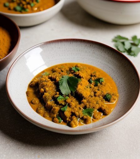 Cauliflower and Red Lentil Curry recipe image