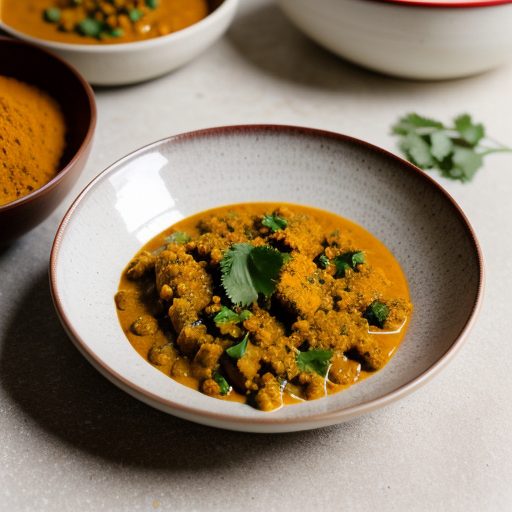 Cauliflower and Red Lentil Curry recipe image