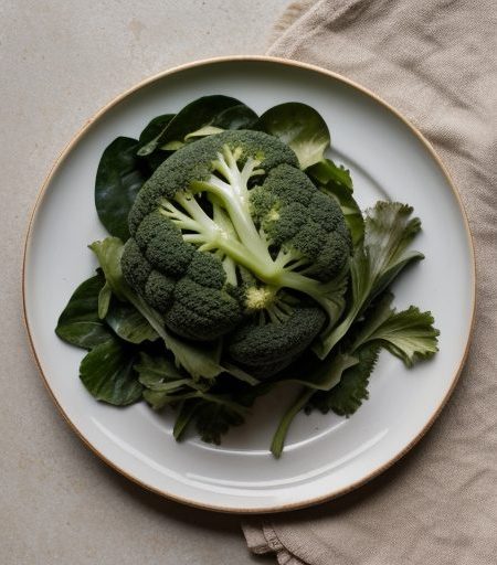 Cauliflower in Fenugreek Leaves recipe image