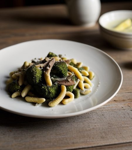 Cavatelli With Broccoli & Cream recipe image