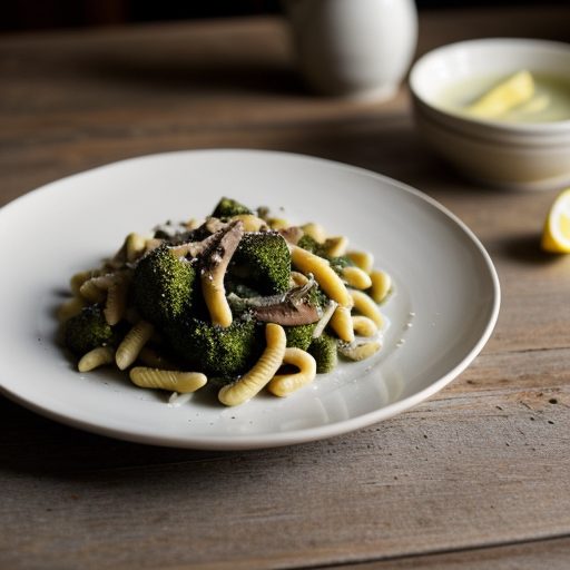 Cavatelli With Broccoli & Cream recipe image