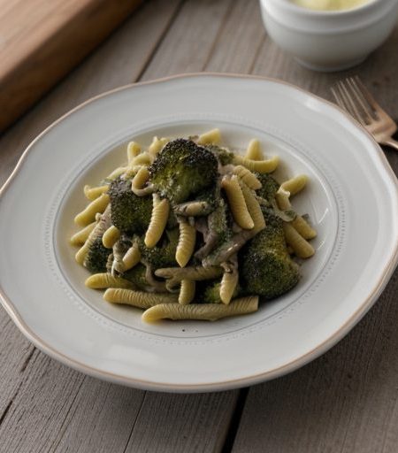 Cavatelli With Broccoli and Cream recipe image