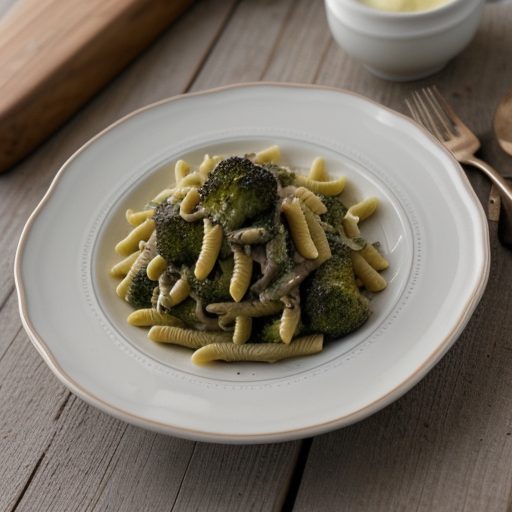 Cavatelli With Broccoli and Cream recipe image