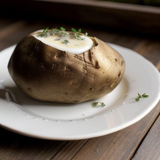 Cave & Garden Baked Potatoes recipe image