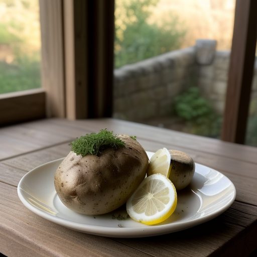 Cave and Garden Baked Potatoes recipe image
