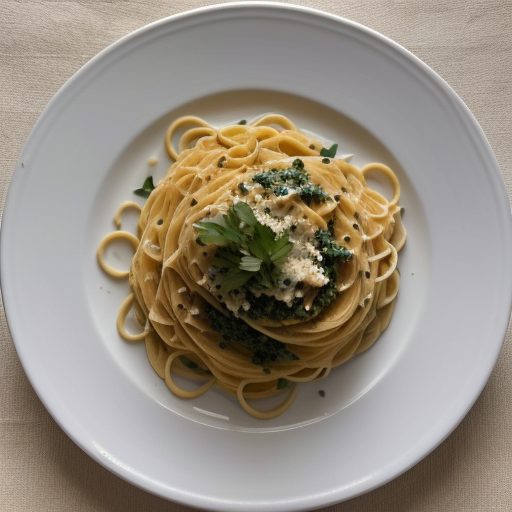Caviar With Pasta Filler recipe image