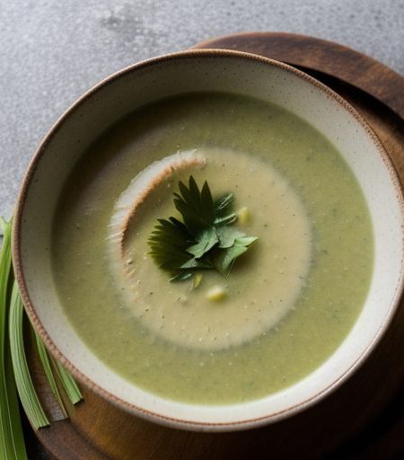 Cawl Mamgu (Leek Soup recipe image