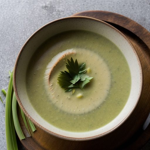 Cawl Mamgu (Leek Soup recipe image