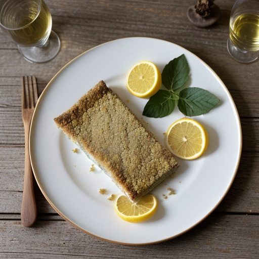Cedar Plank Fish With Citrus Horseradish Crust recipe image
