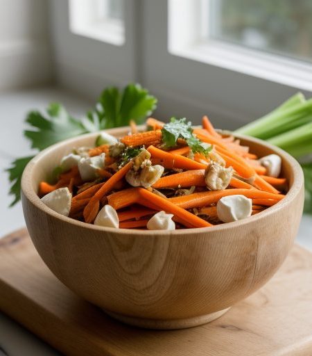 Celery & Carrot Salad recipe image