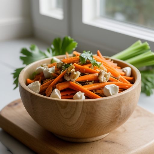 Celery & Carrot Salad recipe image