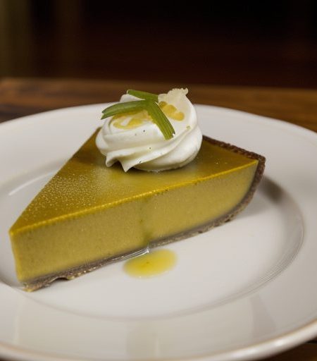 Celery Root Flan With Glazed Leeks recipe image