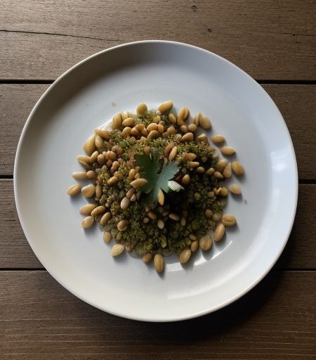 Celery With Pine Nuts recipe image