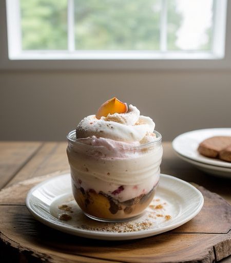 Celestial Peach Sundae recipe image