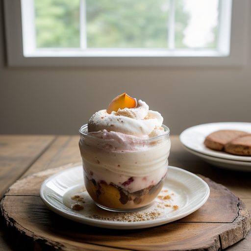 Celestial Peach Sundae recipe image