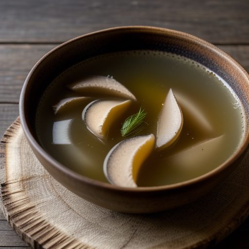 Cepe Consomme recipe image