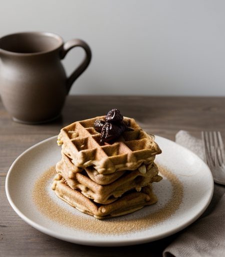 Cereal Waffles recipe image
