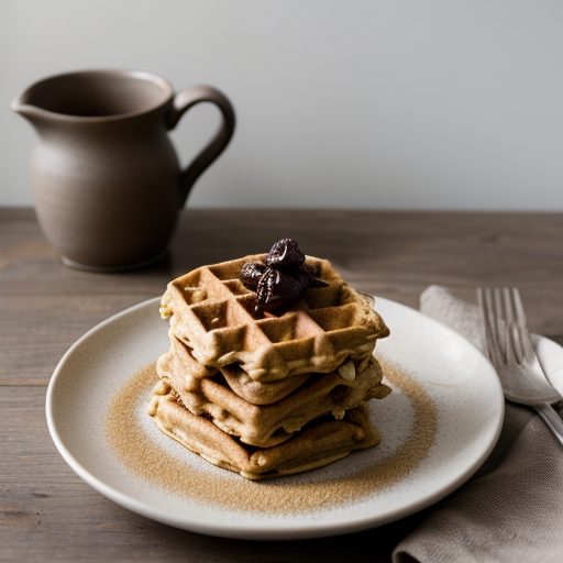 Cereal Waffles recipe image