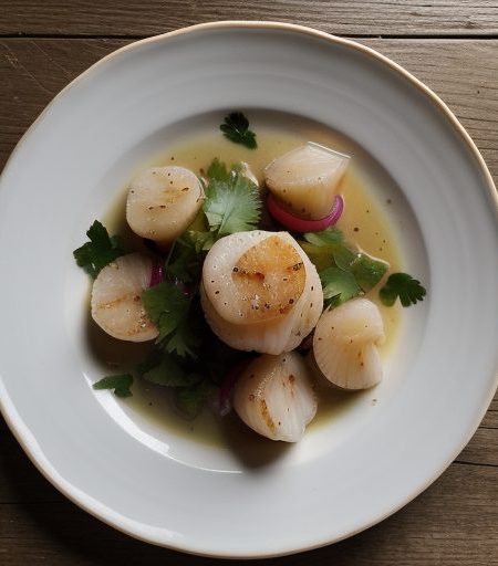 Ceviche (Scallops recipe image