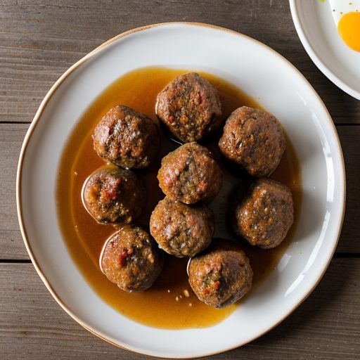 Chafing Dish Party Meatballs recipe image