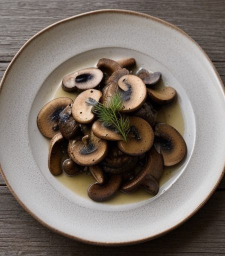 Champignons Sautes Au Beurre (Sauteed Mushrooms recipe image
