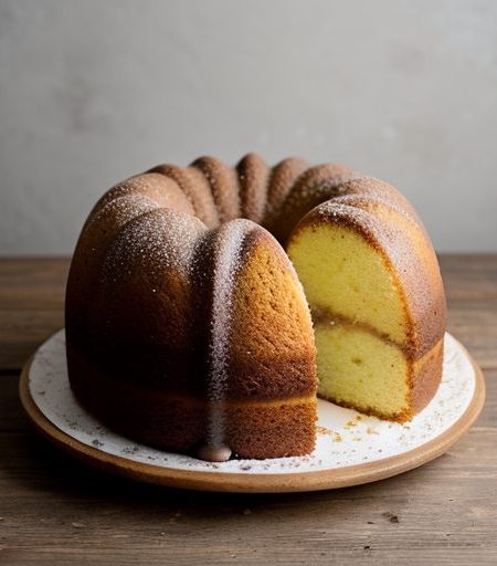 Chanda's Sour Cream Pecan Poundcake recipe image