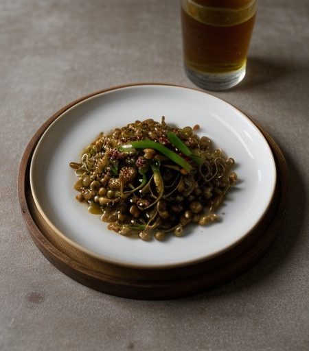 Chao Douya (Soybean Sprouts W/ Pork recipe image