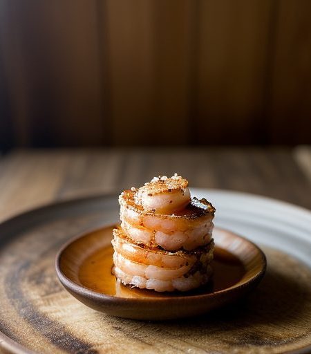Chao Tom (Barbecued Shrimp Paste on Sugar Cane recipe image