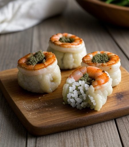 Chao Tom (Shrimp and Sugar Cane Rolls recipe image