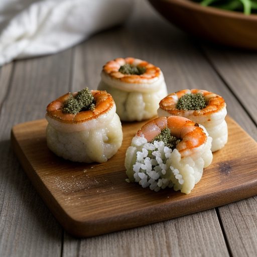 Chao Tom (Shrimp and Sugar Cane Rolls recipe image