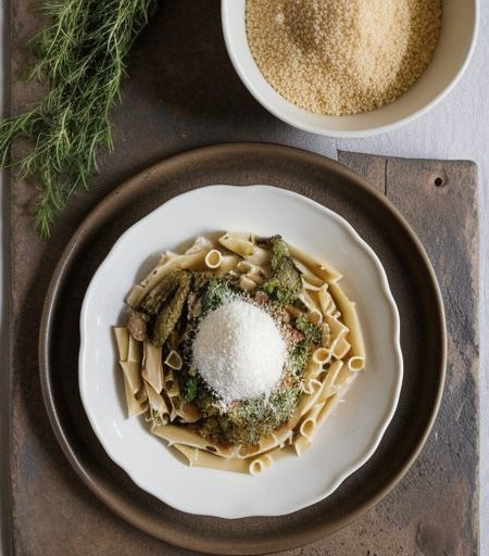 Chapter 5: Pasta and Couscous, the Complete Mediterranean Cookbook recipe image