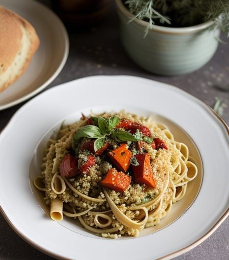 Chapter 5: Pasta and Couscous, the Complete Mediterranean Cookbook recipe image