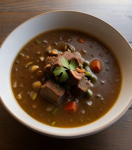Charleston Okra Soup recipe image