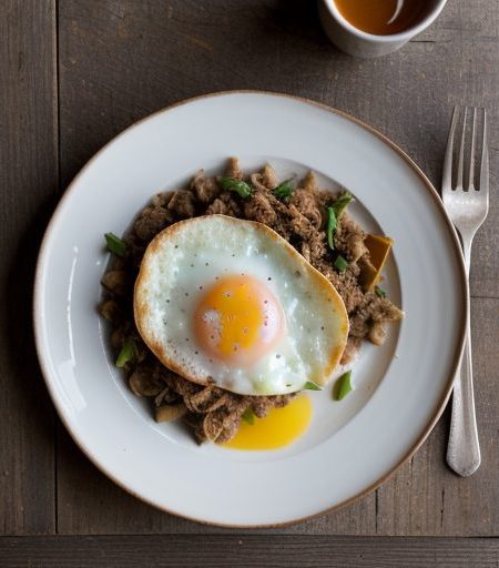 Charlet (Pork Hash With Egg recipe image