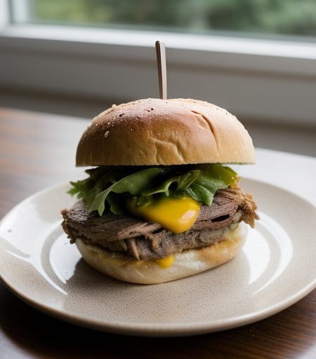 Charlotte Pork Sandwich (Smoked Pork recipe image