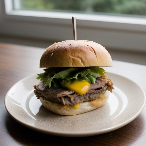 Charlotte Pork Sandwich (Smoked Pork recipe image